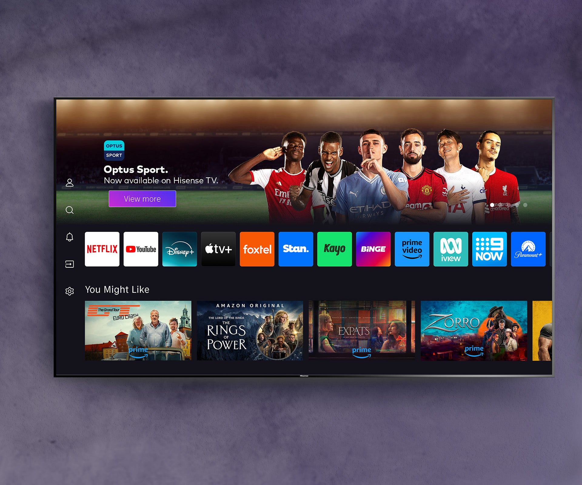 Hisense 75″ 4K QLED Smart TV Series Q6NAU