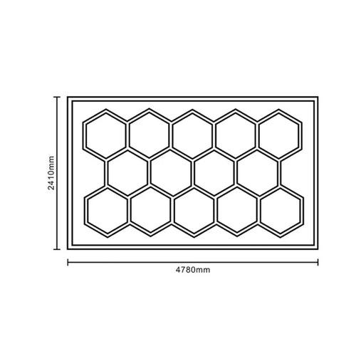 Hexagon LED Light